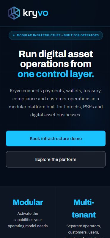 Kryvo: impaginazione mobile