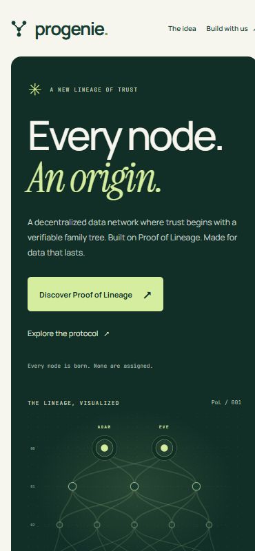 Progenie: impaginazione mobile